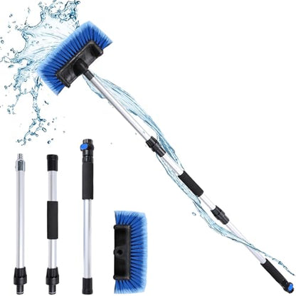 Car Wash Brush with Long Handle for Car Truck Boat RV SUV Washing