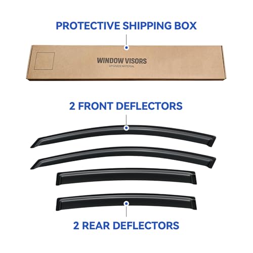 Window Visors Rain Guards for 2007