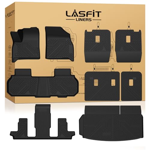 Floor Mats & Cargo Liner with Backrest for Chevy Traverse 2024