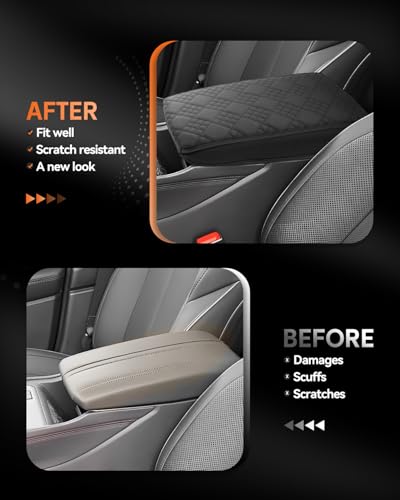 for 2025 2026 Jeep Wagoneer S Center Console Cover Armrest Box Cover for Wagoneer S