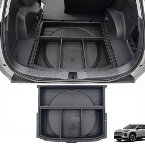 Hidden Trunk Storage Box for 2026 2027 Toyota RAV4 Hybrid