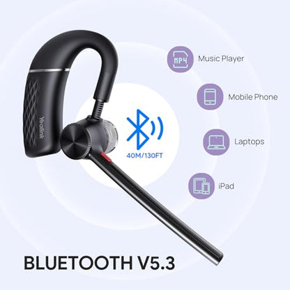 Single Ear Bluetooth Headsets BH71 Lite Wireless Earpiece Teams PC