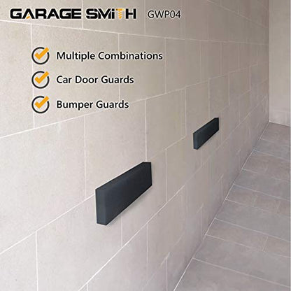 Garage Wall Protector Car Door Protectors Foam Wall Bumper Pad (4 Count)