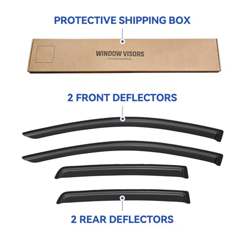 Window Visors Rain Guards for 2009