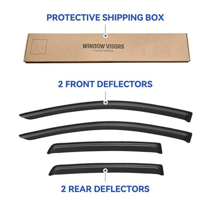 Window Visors Rain Guards for 2009