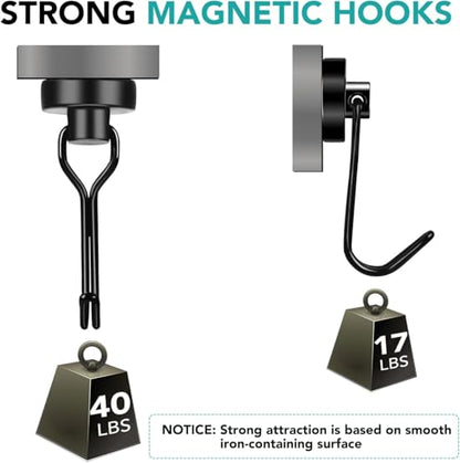 Magnetic Hooks (16 Count)
