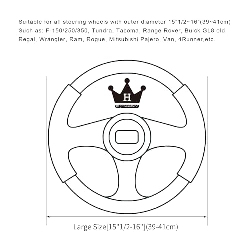 Car Steering Wheel Covers for Women Girl Padded Carbon Fiber PU Leather Cute Cartoon Auto Interior Accessories for Jeep