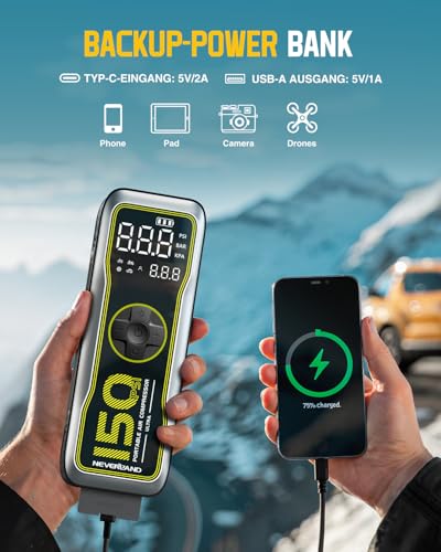 Tire Inflator Portable Air Compressor