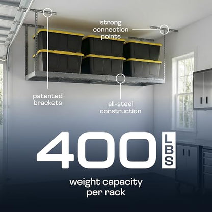 MonsterRax 2x8 Overhead Garage Storage Rack