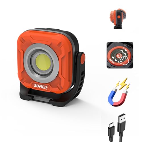 1300LM LED Magnetic Work Light with Stepless Dimming