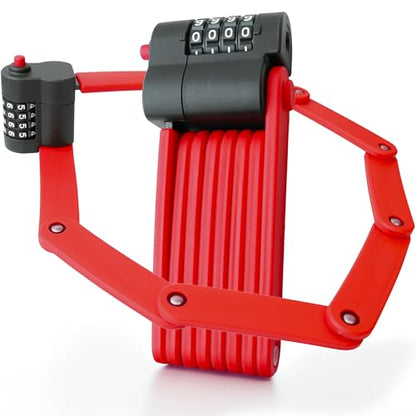 Foldable Combination Bike Lock