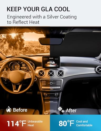 Custom Fit Car Windshield Sun Shade for 2015