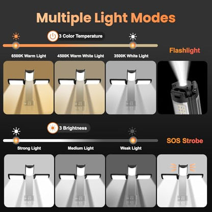 Rechargeable Camping Light with Tripod Stand