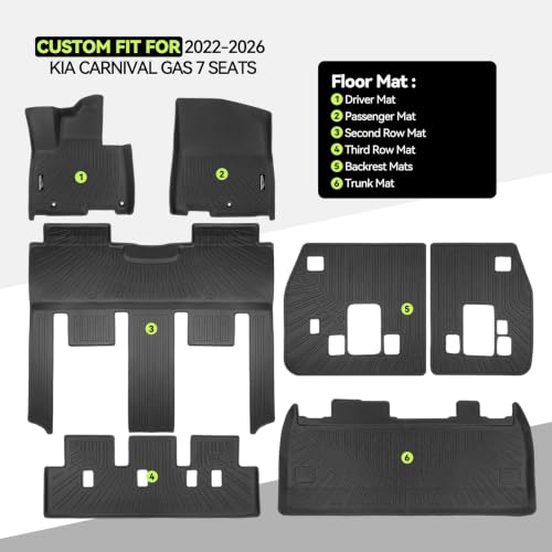 Floor Mat Set for 2022