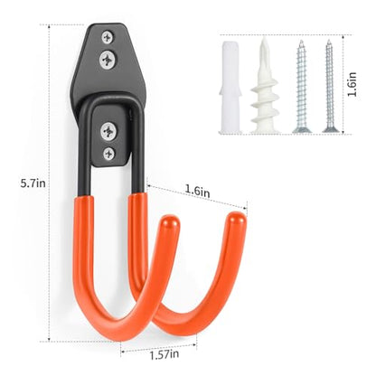 Upgraded Garage Hooks (6 Count)