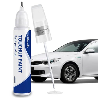 Snow White Pearl SWP Touch Up Paint for Kia OEM Color Match Car Paint Pen