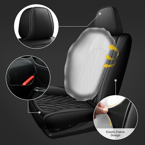 Custom Fit for Ford Ranger Seat Covers 2026 2025 (5 Count)