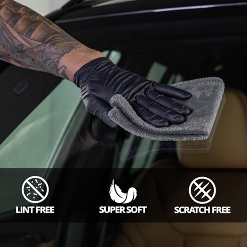 Microfiber Towels for Cars (12 Count)