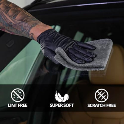 Microfiber Towels for Cars (12 Count)