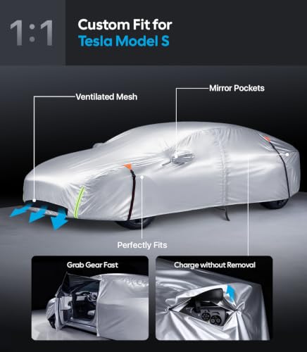 Tesla Model S Car Cover 2012