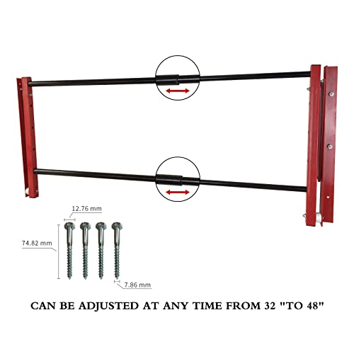 Folding Tire Wheel Rack Wall Mount Multi (4 Count)
