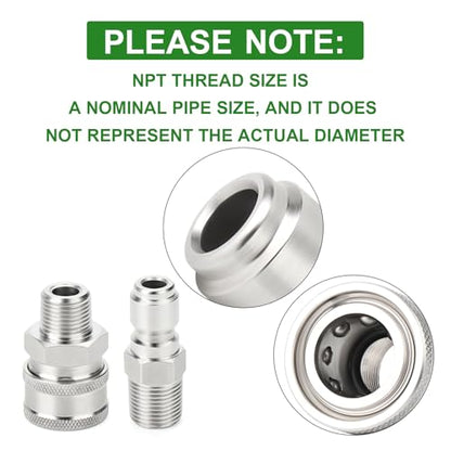 6PCS 304 Stainless Steel 3 (6 Count)