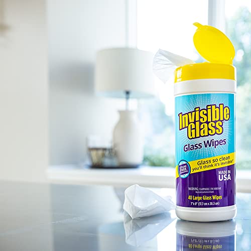 90160 Glass Cleaning Wipes (40 Count)