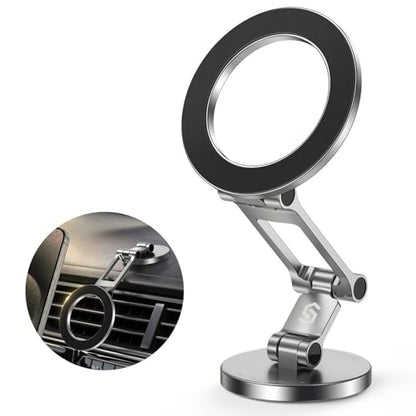 Fits MagSafe Car Mount Magnetic Phone Holder for Dash and Tesla