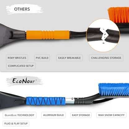 27" Car Snow Brush and Ice Scrapers for Car Windshield 2 Pack