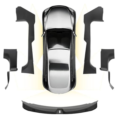 Full Set Door Sill Protector for Tesla Model 3 Hignland 2024 2025 2026 (5 Count)