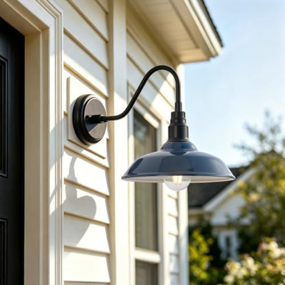 10 Inch Dome Gooseneck Lights Outdoor