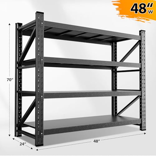 3000LBS Storage Shelves (4 Count)