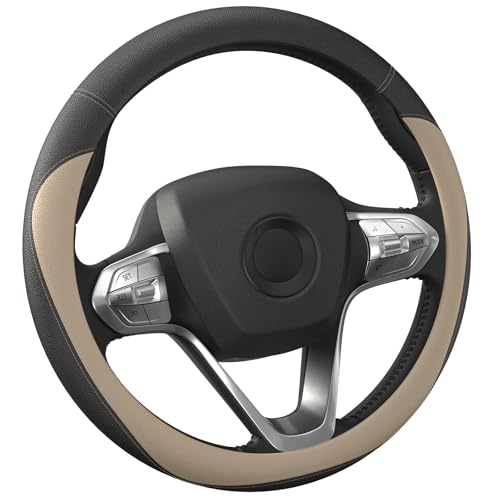 Car Leather Steering Wheel Cover