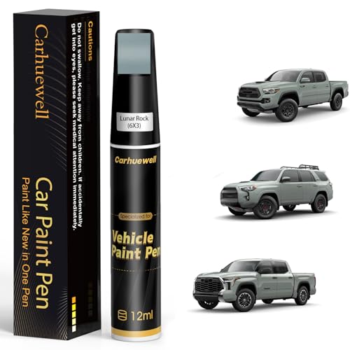 6X3 Lunar Rock Touch Up Paint Compatible with Toyota