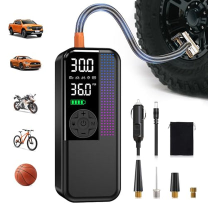 Tire Inflator Portable Air Compressor (24 Count)
