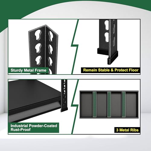 40" W Garage Shelving Heavy Duty
