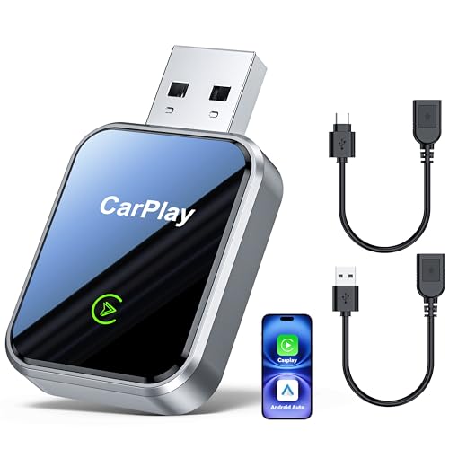 CarPlay Wireless Adapter for iPhone & Android Auto