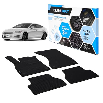 All Weather Car Floor Mats Compatible with Audi A5 Sportback 2019
