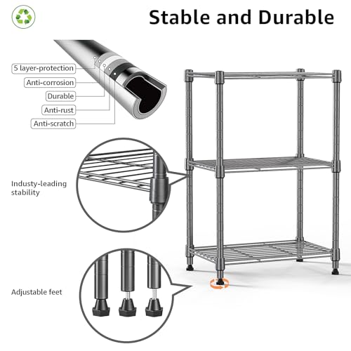 450 lbs Steel Storage Shelving 3