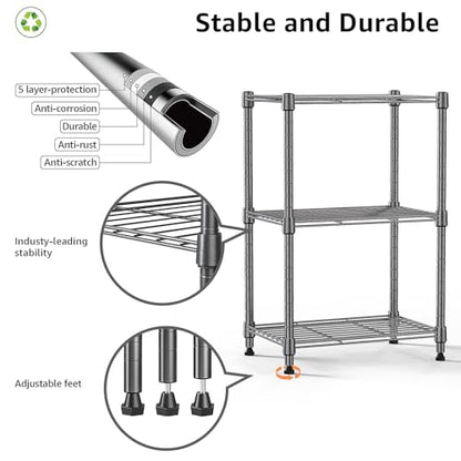 450 lbs Steel Storage Shelving 3