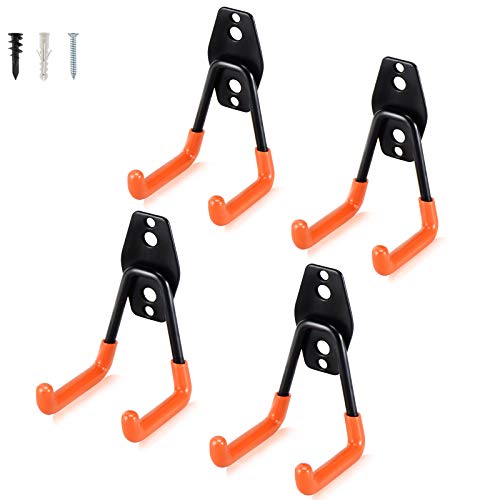 Heavy Duty Steel Garage Storage Hooks (4 Count)