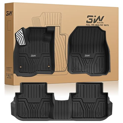 Floor Mats with Metal Pedals Fit for Honda CR