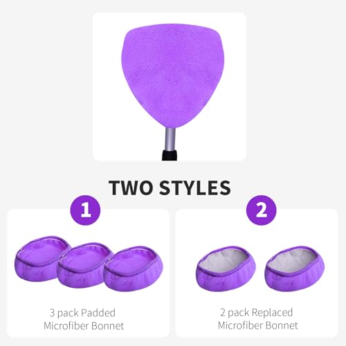 XINDELL 5 Pack Windshield Cleaner Microfiber Pads