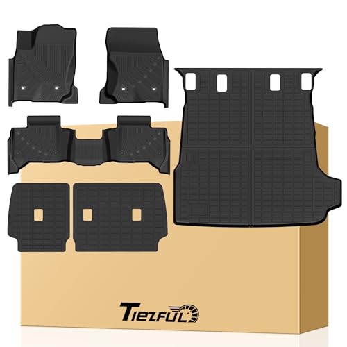 6PCS Floor Mats Fit for Toyota 4Runner 2025 2026 5 Seats