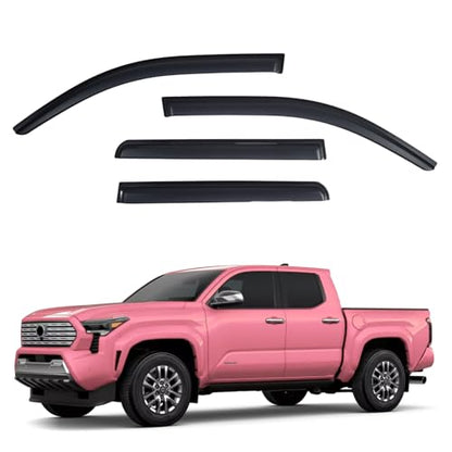 Window Visors Rain Guards Fits 2024 (4 Count)