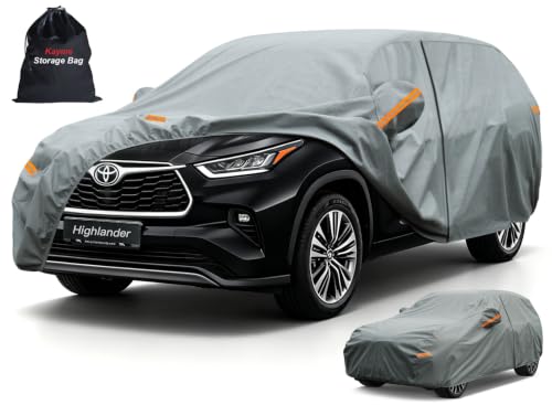 Waterproof Heavy Duty Car Cover Custom Fit Toyota Highlander