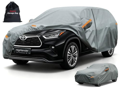 Waterproof Heavy Duty Car Cover Custom Fit Toyota Highlander