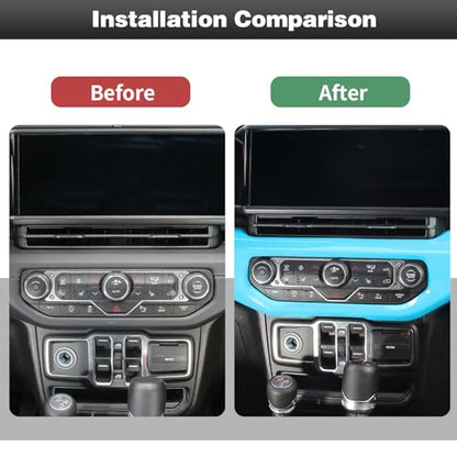 for JL Center Console Headlight Air Conditioning Control Panel & Co