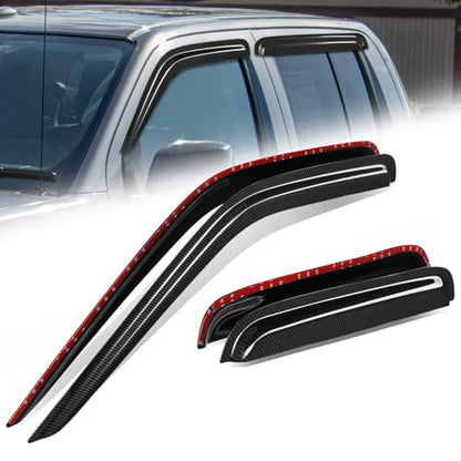 Tape On Window Visors for 2000 (4 Count)