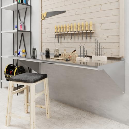 24 in. x 60 in. Stainless Steel Wall Mount Shelf